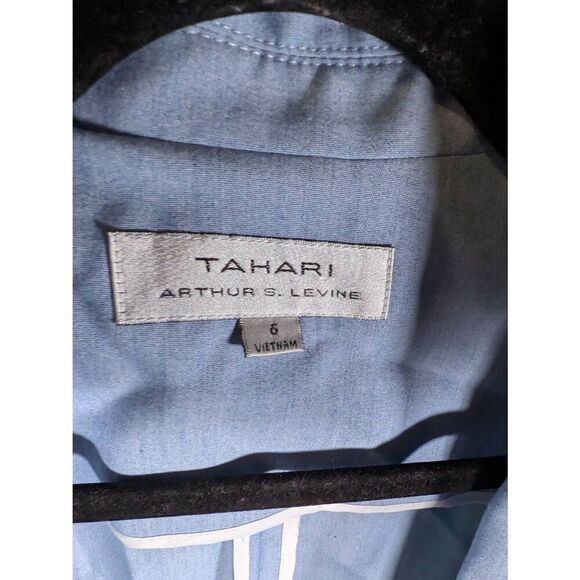 Tahari Lavender Blazer with Pockets Women's Size 6 - Picture 3 of 5